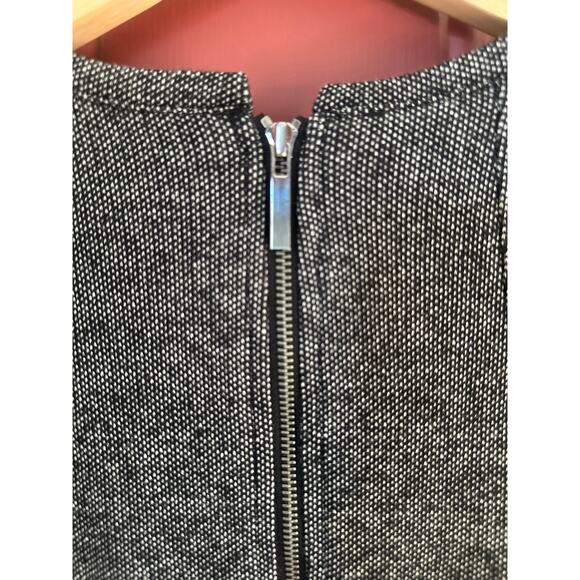 Loft Ann Taylor Gray Sleeveless Sheath Dres - Picture 6 of 7